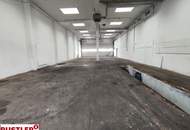 Hallenfläche mit Montagegrube und Büro