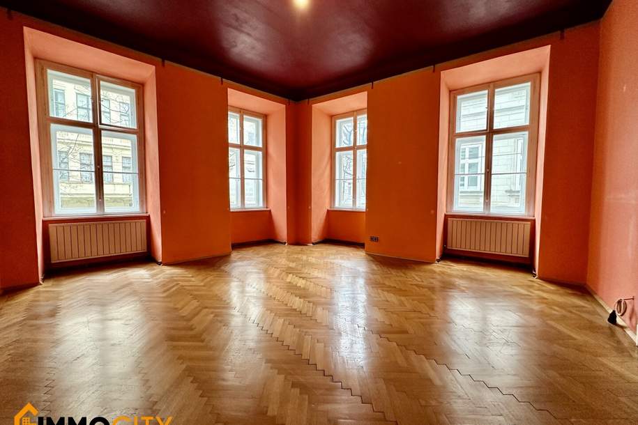 Stilvolles Wohnen: Großzügige 4,5-Zimmer-Wohnung mit 136 m² in der Mayerhofgasse 7, 1040 Wien, Wohnung-kauf, 989.000,€, 1040 Wien 4., Wieden