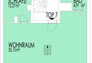 Anlegerchance: Zweigeschossige Wohnung mit gutem Mietertrag