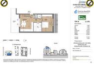 Ein Nest zum Verlieben – Wunderschöne 3-Zimmer-Dachgeschosswohnung mit sonniger Terrasse nahe U1 Kagraner Platz