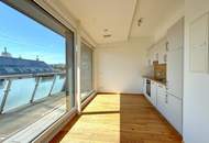 Hell und sonnig: 2 Zimmer DG-Wohnung mit Terrasse und Garagenplatz 🏖️