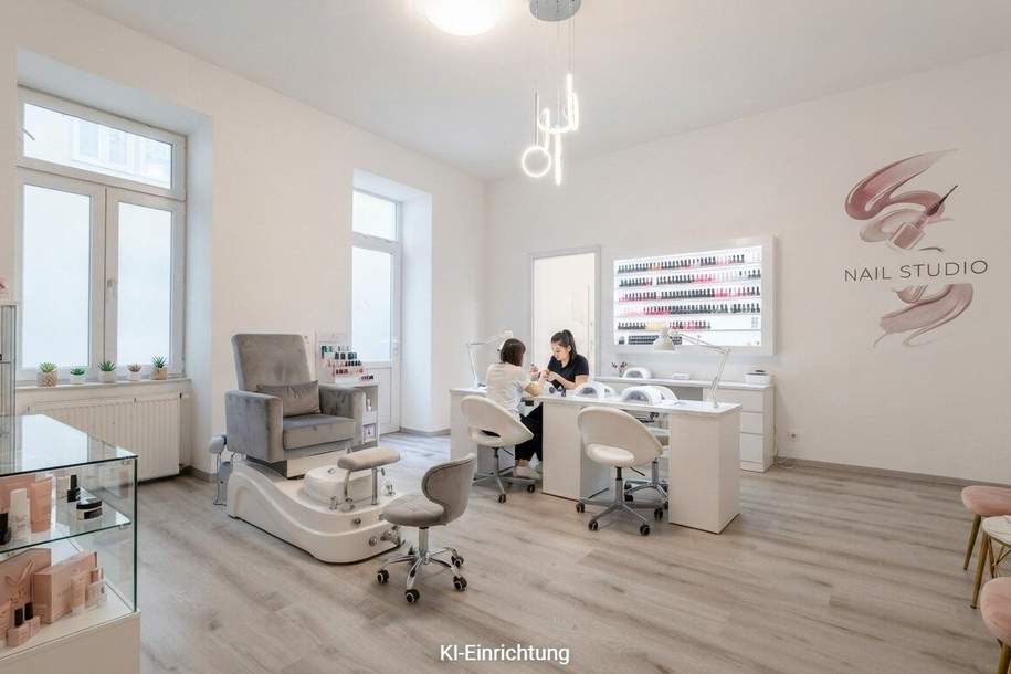 Hof-Studio/Büro mit moderner Einbauküche zur unbefristeten Miete, Gewerbeobjekt-miete, 628,31,€, 1180 Wien 18., Währing