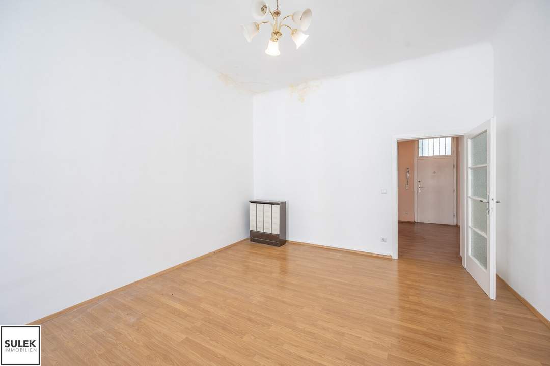 sanierungsbedürftige 2 Zimmer Wohnung nahe Belvedere/Hauptbahnhof/Schweizergarten - Hohlweggasse