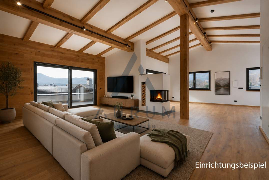 Neubau: Penthouse in Zentrumslage mit sonniger Panoramaterrasse