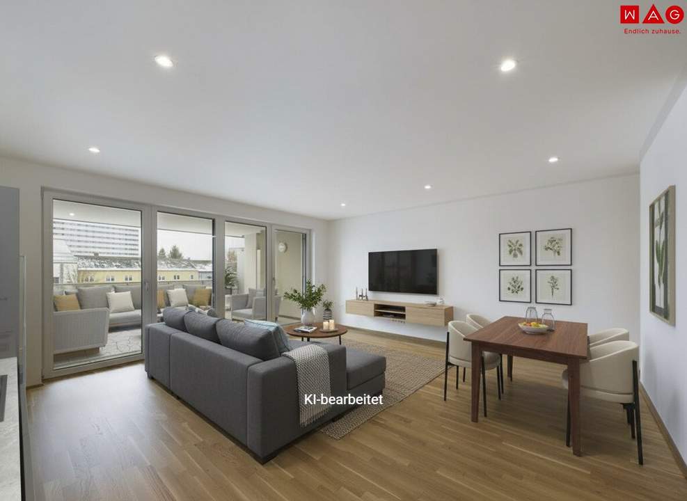 Sofort beziehbare Neubauwohnung! Investieren Sie in Ihre Zukunft und halten Sie dank modernster Technik Ihre Betriebskosten niedrig!