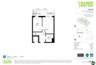 VILLAGE IM DRITTEN | GEOTHERMIE | Moderne 2-Zimmer Wohnung mit Balkon