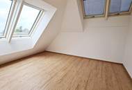 GRÜNBLICK, RUHELAGE, sonniges 46 m2 Dachgeschoß mit 20 m2 Terrasse, 2 Zimmer, Komplettküche, Wannenbad, Lavendelweg