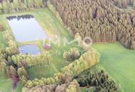 Großes Grundstück mit Fischteich und Badeteich, Erholungsanlage, Freizeitparadies mit viel Potenzial