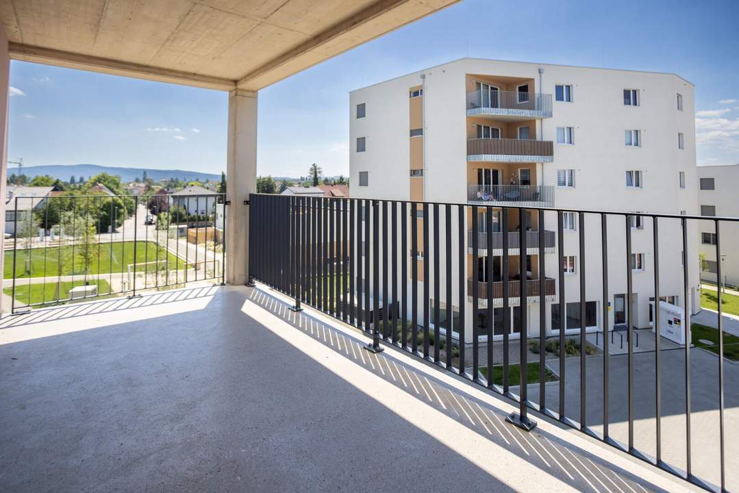 "ein viertel grün" in Wr. Neustadt - Helle 3-Zimmer-Erstbezugswohnung mit Balkon