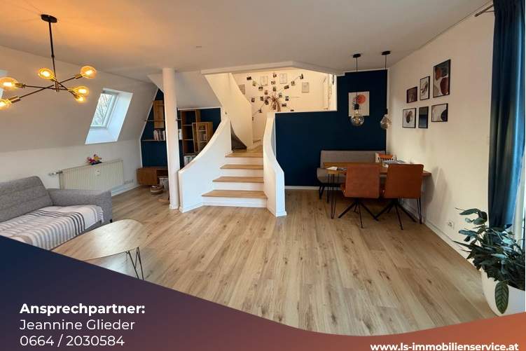 Charmante &amp; helle 3-Zimmer-Maisonette mit Balkon &amp; eigener Garage, Wohnung-kauf, 250.000,€, 8160 Weiz