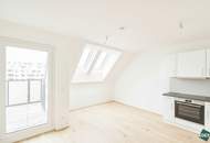 Moderne 2-Zimmer-DG Wohnung mit großer Terrasse nahe der U3 Kendlerstraße