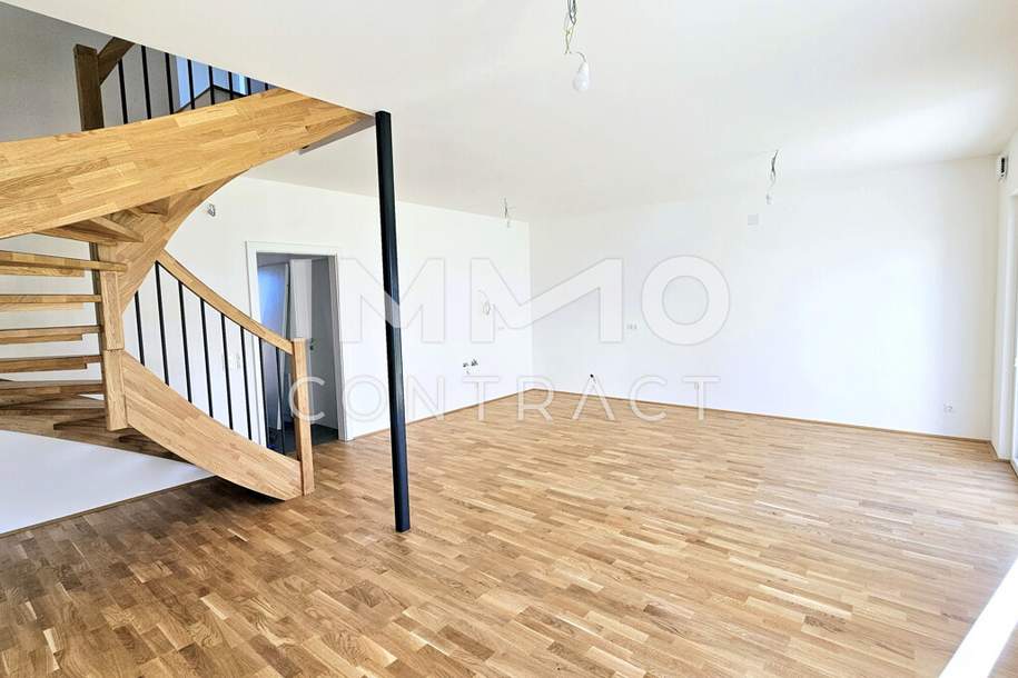 Modern, hell, exklusiv - Mietkauf Doppelhaushälfte in attraktiver Lage von Stoob, Haus-miete, 938,36,€, 7344 Oberpullendorf