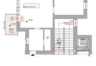 ++NEU++ Sanierte 2-Zimmer ALTBAUWOHNUNG mit Balkon! gänzlich im Innenhof!