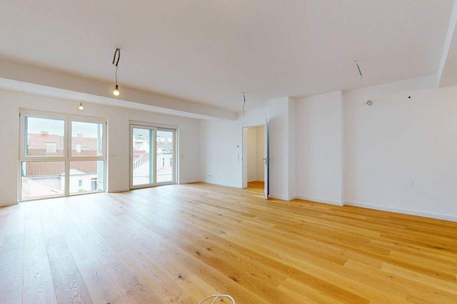 Am Kutschkermarkt | Elegante 4-Zimmer-Altbauwohnung mit rund 9,9 m² großem Balkon, Garagenplatz optional, Wohnung-kauf, 926.000,€, 1180 Wien 18., Währing