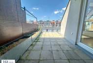 Eine Dachterrasse der Sonderklasse - Lichtdurchflutete 3-Zimmer-DG-Wohnung - in ruhiger Seitenstraße des 12. Bezirks