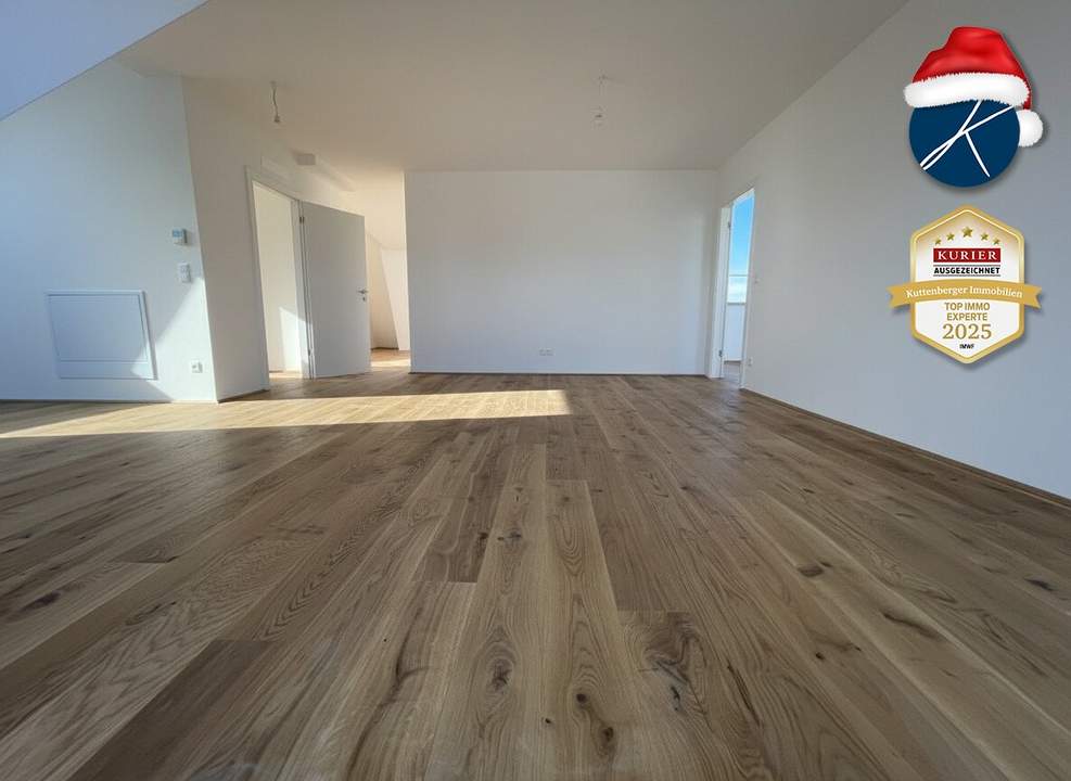 *Superprojekt: ''Über den Baumwipfeln" *TOP 53* 4,5 Zimmer mit SUPER-PANORAMA-DACHTERRASSE + 360° WIEN-BLICK + EXTRA BALKON