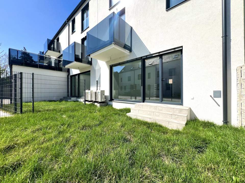 Schlüsselfertig und belagsfertig! Erstbezug I Neubau I mit S-Bahn ca. 15 min. HBF Wien I Luftwärmepumpe inkl. Kühlfunktion!