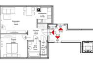 1 Monat Mietfrei: Attraktive 2-Zimmer-Wohnung mit Balkon nahe Bushaltestelle 31A - Ruhige Innenhoflage