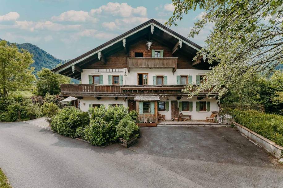 Freizeitwohnsitz - Traditionelles Bauernhaus in sonniger Lage, Haus-kauf, 1.649.000,€, 6384 Kitzbühel