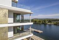 308m² Penthouse mit 378m² Freifläche - THE SHORE - Pures Lebensgefühl am Wasser-Concierge, Fitness, Wellness - 1190 Wien