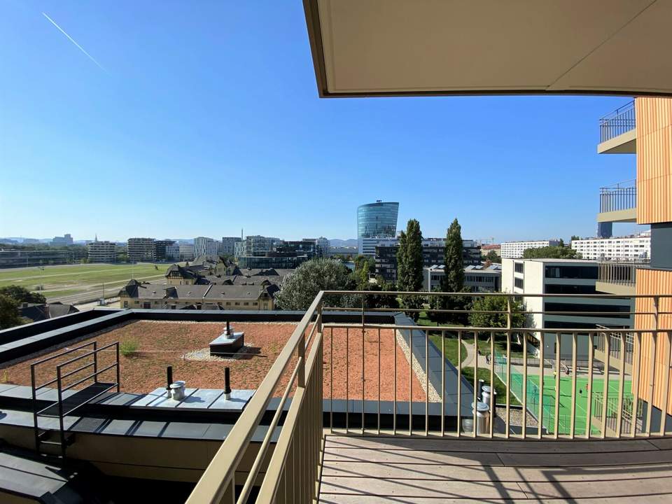 Befristet vermietete Terrassenwohnung, Korso im Viertel Zwei