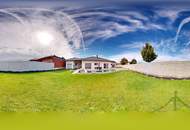 Hochwertiger Bungalow mit Doppelgarage und Natur-Swimmingpool!