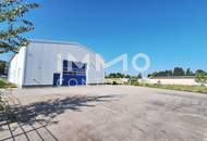 Modernes Betriebsgebäude mit Büro, Freiflächen und Parkplatz - Nähe Haag - Gewerbegebiet - beheizt