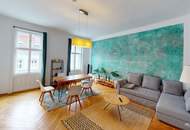 Stilvolle Altbauwohnung mit Grünblick und Balkonoption