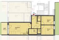 Nahe Akademiepark: Top-3-Zimmer Wohnung mit 246m2 EIGENGARTEN