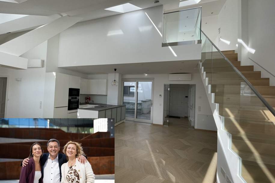 4 Zimmer-Maisonetten-Wohnung mit einer Terrasse und Studio, Wohnung-miete, 4.399,89,€, 1010 Wien 1., Innere Stadt