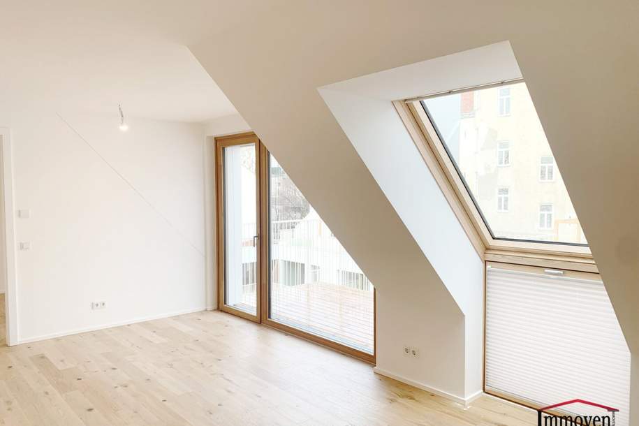 Sofort beziehbar / sehr guter Grundriss / 2 Zimmer mit Balkon!, Wohnung-miete, 1.845,00,€, 1070 Wien 7., Neubau