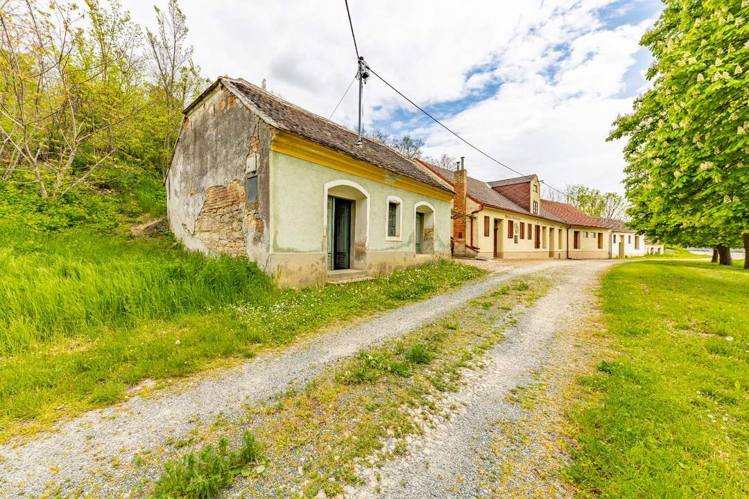 Presshaus mit Kellerröhre inmitten des Schmidatales im westlichen Weinviertel!