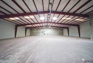 1.100m² isolierte Lagerhalle mit 250m² Büro | Rampen &amp; ebenerdige Einfahrt möglich | optional bis zu ca. 2.000m² Lager möglich