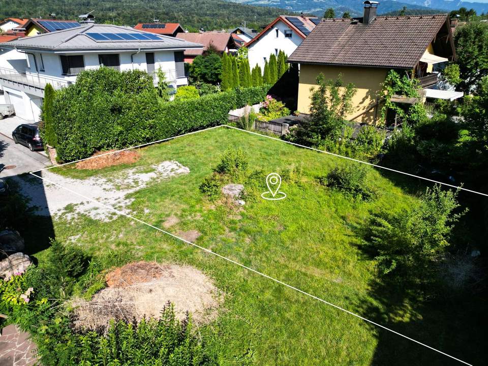 Baugrund in ruhiger Sackgassenlage in Oberalm | 368 m² | Sonnenlage mit Blick auf die Barmsteine