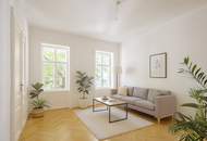 Das Stadtleben in Ruhe genießen: Stil-Altbauwohnung in lebendiger Lage an der Grenze 7./8. Bezirk