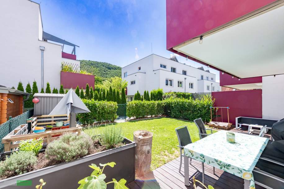 Highlight: Gartenwohnung mit Terrasse & 2 Tiefgaragenplätzen – Wohnen im Grünen, nahe Wien, Wohnung-kauf, 440.000,€, 3013 Sankt Pölten(Land)