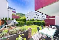 Highlight: Gartenwohnung mit Terrasse &amp; 2 Tiefgaragenplätzen – Wohnen im Grünen, nahe Wien