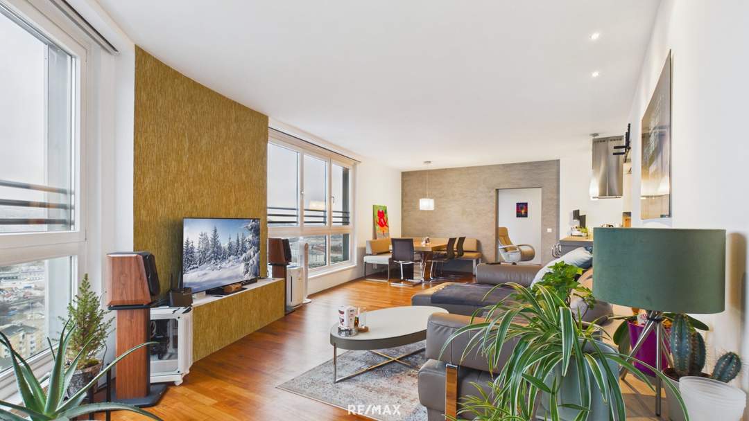 Exklusive Stadtwohnung mit Fernblick über Wien