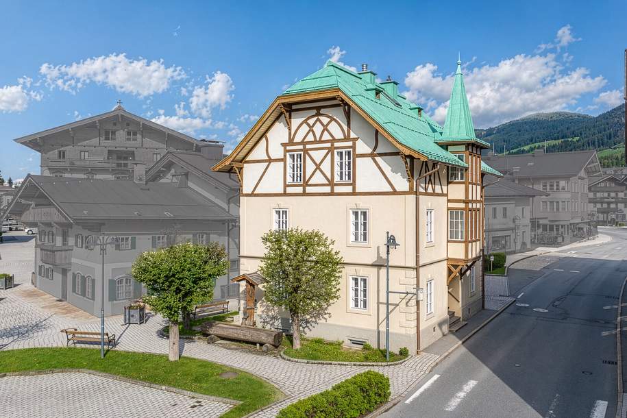 Exklusive-historische Villa im Zentrum, Haus-kauf, 3.490.000,€, 6365 Kitzbühel