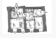 Zentrale INNENSTADTLAGE: WG-geeignete 3 Zimmer Wohnung - Sackstraße 24 / Top 03