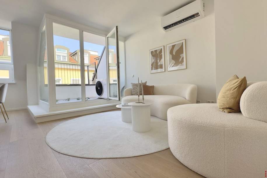 Neubau DG-Terrassenwohnung in Ruhelage | PKW-Stellplatz | 3 Min. zum Kutschkermarkt und zur U6 | 2 Min. zum Aumannplatz, Wohnung-kauf, 599.000,€, 1180 Wien 18., Währing