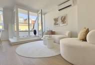 Neubau DG-Terrassenwohnung in Ruhelage | PKW-Stellplatz | 3 Min. zum Kutschkermarkt und zur U6 | 2 Min. zum Aumannplatz