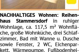 NACHHALTIGES Wohnen: Reihenhaus Stammersdorf in ruhiger Wohnlage, ca. 117,5 m² Wohnfläche, groß, Haus-kauf, 641.900,€, 1210 Wien 21., Floridsdorf