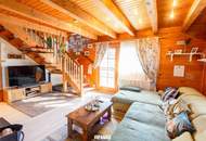 Gemütliches Blockhaus im Grünen am See - einziehen & wohlfühlen!