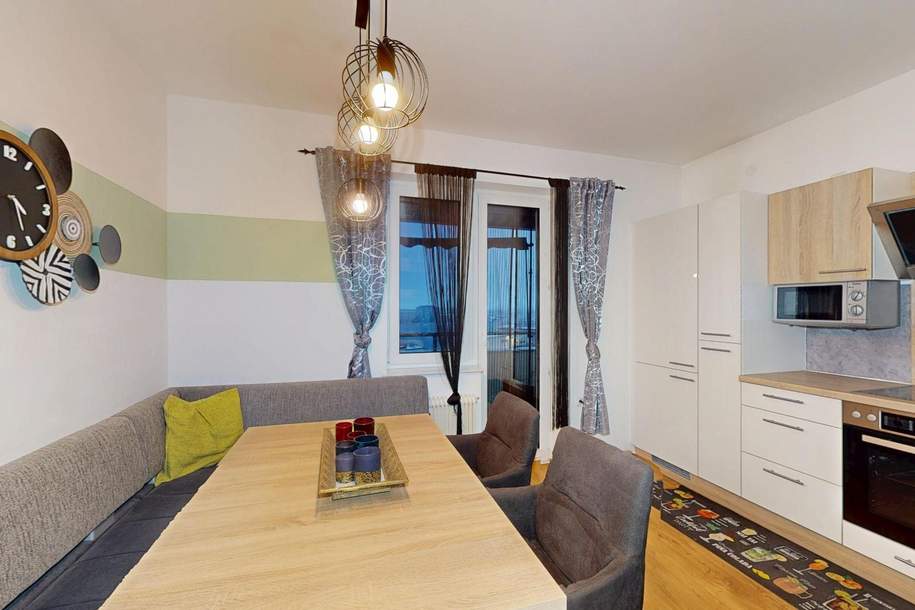 Einziehen und Wohlfühlen: Stilvolle 3-Zimmer Wohnung im Herzen von Wels!, Wohnung-kauf, 199.000,€, 4600 Wels(Stadt)