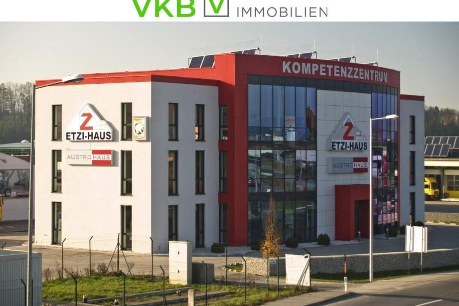 Hochwertige Büroflächen im 1.OG in Frequenzlage direkt an der Autobahnabfahrt Vorchdorf!, Gewerbeobjekt-kauf, 4655 Gmunden