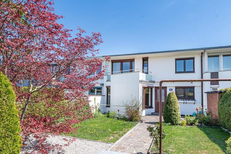 Ihr neuer Lieblingsplatz: Teilsaniertes Reihenhaus mit Balkon und Garten, Haus-kauf, 246.000,€, 4600 Wels(Stadt)
