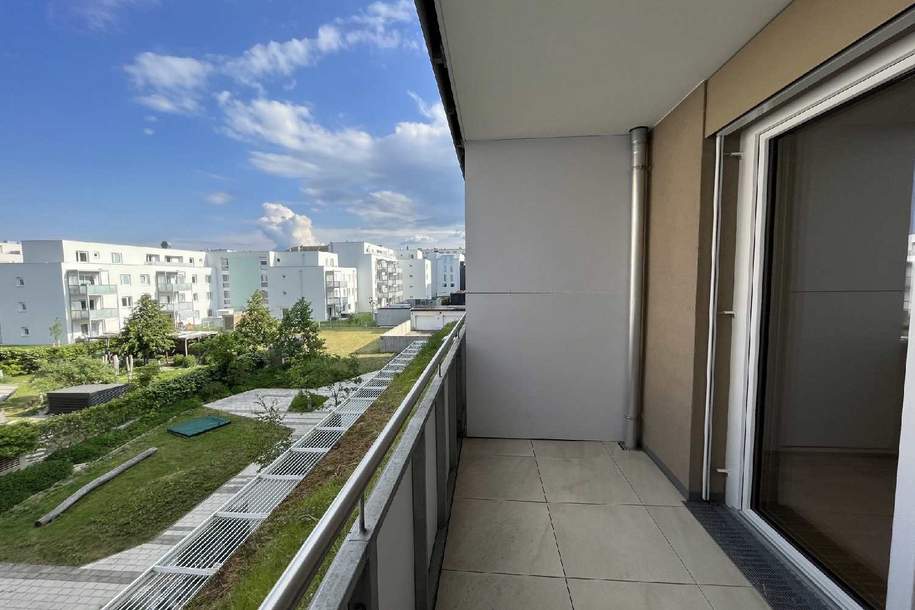 Neubauwohnung mit 2 Zimmern und Loggia - im Zentrum von St. Pölten!, Wohnung-miete, 798,25,€, 3100 Sankt Pölten(Stadt)