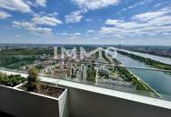 Hoch hinaus! Elegantes 2-Zimmer Apartment im 38. Stock und Blick auf die Alte Donau!