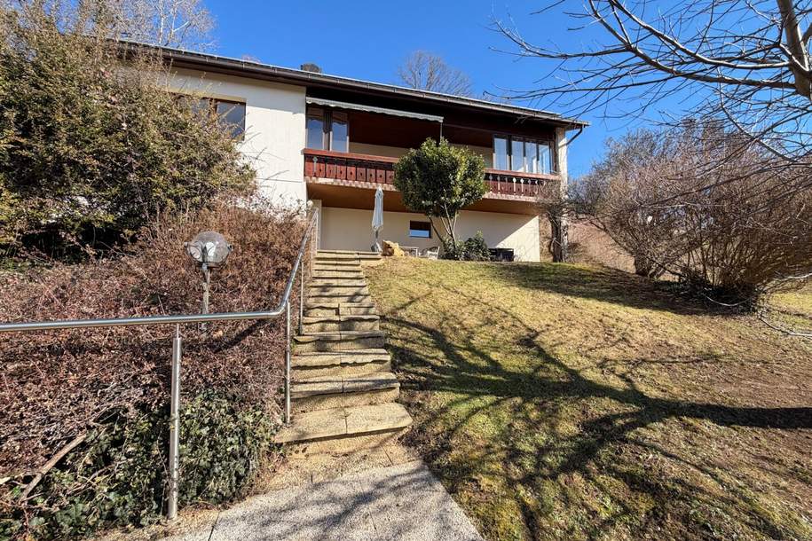 Top Lage am Gedersberg mit unverbaubarem Panoramablick: Ihr neues Zuhause mit Erweiterungspotential, Haus-kauf, 749.000,€, 8054 Graz-Umgebung